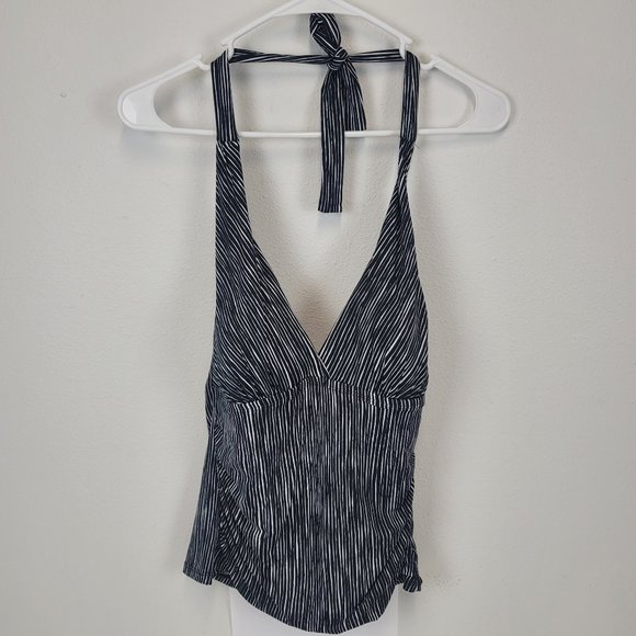 La Blanca Ripple Waves Halter Goddess Tankini Set - Picture 3 of 7